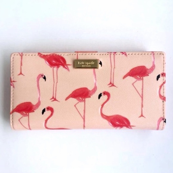 kate spade Handbags - Kate Spade Shore Street Stacy Flamingo Wallet